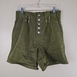 Free People Green Shorts Size 2